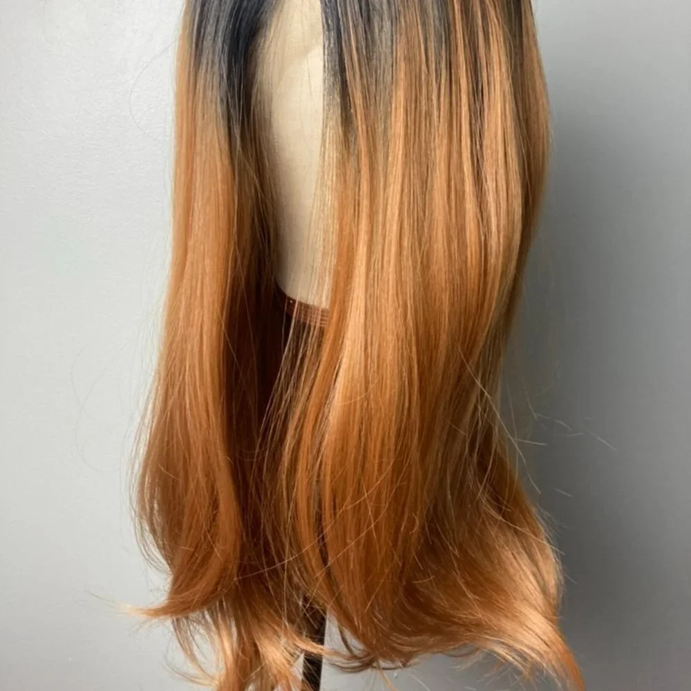 Black Blonde Lace Front Wig